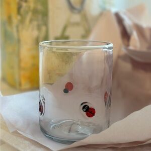 Anthropologie Icon Juice Glass